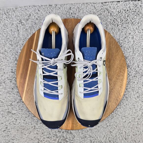 On Running Cloudvista White Blue Performance Trainer Athletic Sneaker Mens 10.5 - Picture 6 of 14